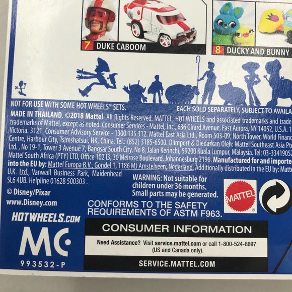 Mattel Hot Wheels Toy Story 4 Alien Character Car New - Picture 8 of 9